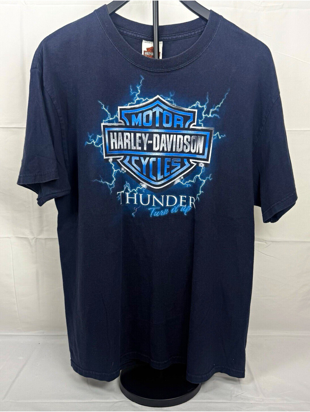 Harley-Davidson Thunder Turn It Up Size Large
